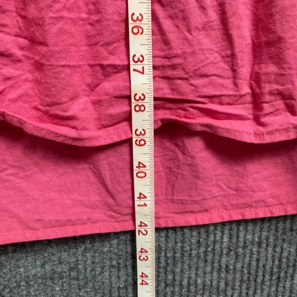 Pink Diamond Maxi Dress Twist Front Smocked Tiered Coquette Cotton Sundress - Picture 13 of 13